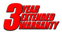 3 Year Warranty Logo